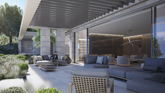 Outdoor terrace - KENSHO Villa La Zagaleta | Henger Immobilien Real Estate