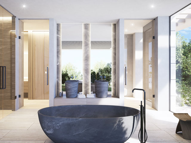 Bathroom - KENSHO Villa La Zagaleta | Henger Immobilien Real Estate