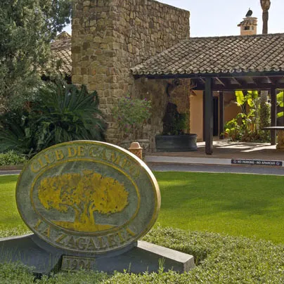 Residential living environment within La Zagaleta gated estate