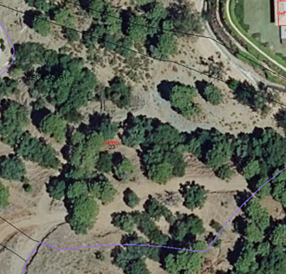 Topographical map of the site - PLOT La Zagaleta | Henger Immobilien Real Estate